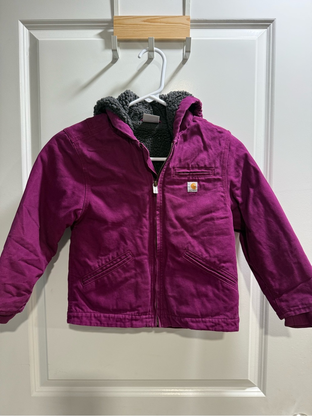 Carhartt Kids Hooded Jacket - Magenta
